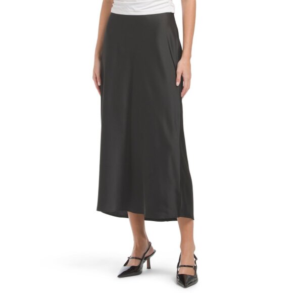 RACHEL ZOE Black Flared Skirt - Picture 1 of 2